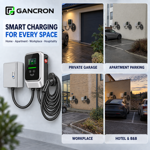 Borne de Recharge AC pour Véhicules Électriques (VE) J1772 7kW, Norme Américaine, Wi-Fi Intelligent, 120V/240V, pour Véhicules à Énergie Nouvelle (US) - Product Image 4