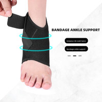 Orthèse de cheville respirante et réglable pour sports de plein air, en tissu de compression de type OK, pour la course et le basketball