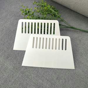 Nouvelle spatule de cuisine blanche en matériau innovant, planche à découper, raclette, raclette pour appliquer film, mastic et papier peint. - Product Image 3