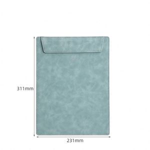 Hot Wholesale <b>A4</b> Size Pu Leather Menu Clip Board Hotel Conference Writing Pad School Office Supplies File <b>Folder</b> - Product Image 4