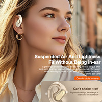 Auriculares Inalámbricos Bt 6.0 con Gancho para la Oreja, Pantalla LED Digital, Control Táctil, Batería de Larga Duración, para Deportes