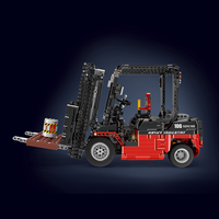 Moule King 13106S 1904 pièces ingénierie série empileur chariot élévateur voiture bloc de construction modèle technique éducatif jouet Festival cadeau