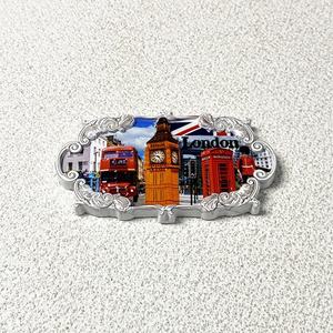 Pegatinas de nevera pintadas en 3D del mundo, artesanías conmemorativas de <span class=keywords><strong>turismo</strong></span> creativo Cultural para decoración del hogar, imanes de nevera promocionales - Product Image 2