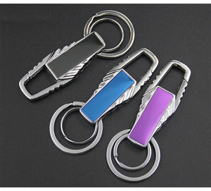 Llavero de Metal con Placa de Matrícula Grabada con Logotipo Láser Personalizado, Hebilla para Cinturón, Regalo Promocional Creativo para Hombres de Negocios - Product Image 5