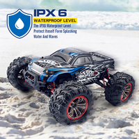 Camioneta RC HOSHI N516 1/10, Auto RC 4WD con Control Remoto, Juguetes de Vehículos con Luces, Camioneta Monstruo Todoterreno, Rock Crawler, 2 BATERÍAS