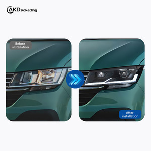 Modificación del Conjunto de Faros Delanteros para <span class=keywords><strong>Caddy</strong></span> <span class=keywords><strong>Maxi</strong></span> T6.1, Luces de Circulación Diurna LED de 35W 12V, Señales de Giro, Lentes LED - Product Image 2