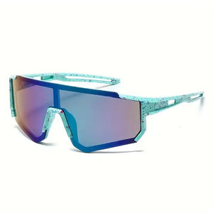 Lunettes de <span class=keywords><strong>soleil</strong></span> futuristes tendance pour garçons, lunettes de <span class=keywords><strong>soleil</strong></span> à monture large pour filles, protection solaire, lunettes de cyclisme, mode été, nouvelles lunettes de sport pour enfants - Product Image 6