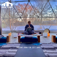 RAXTENT 9M Yoga Dome Tente Géodésique Extérieure pour Fitness Exercise Society