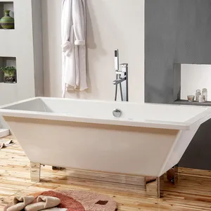 Rubinetto per vasca da bagno a nido d'ape di fascia alta per uso domestico e per Hotel rubinetto per vasca da bagno in ottone multifunzione