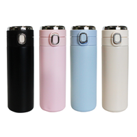 Fiole à vide intelligente personnalisée bouteilles d'eau affichage intelligent de la température LED isolation métallique gobelet en acier inoxydable thermos