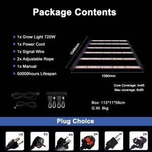 Samsung lm301h evo lm281b הוביל לגדול אור 720w 4 רגל lm281b g4 720w לגדול אורות - Product Image 5