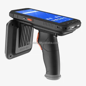 Handheld 5.5 Inch PDA Mobile Computer 2D QR Code Barcode Scanner NFC RFID UHF LF Reader Android Operating System IP67 4G