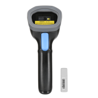 Lecteur de codes-barres sans fil BT haute vitesse 1D/2D avec capteur CMOS et base de numérisation automatique pour systèmes de point de vente de supermarchés – En stock