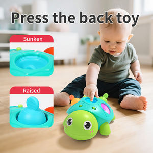 Yrb Baby 2025 Nuevo Juguete Musical con Sonidos de la <span class=keywords><strong>Naturaleza</strong></span> para Bebés, Juguete Educativo de Tortuga Gateadora para el Tiempo Boca Abajo - Product Image 2