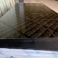 Contreplaqué filmé noir 18 mm 2440x1220 mm, âme en eucalyptus, peuplier et pin, surface lisse, réutilisable pour coffrage de béton