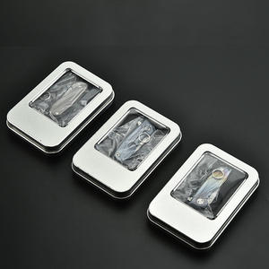 3本ダマスカスブレードネックロングチェーンスモールミニポケットキーホルダー折りたたみ式edcナイフ - Product Image 6