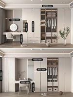 Ensemble de commode et de table de toilette en bois massif blanc, luxueux, moderne et personnalisé, pour appartements, hôpitaux et chambres, avec rangement gain de place