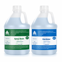 Résine cristalline époxy liquide colle Ab mastic adhésif résine époxy et durcisseur pour artisanat tables en bois Resina Epoxica a Y B
