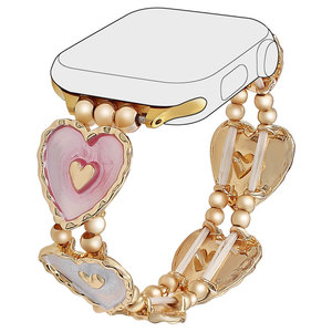 Correa de Aleación para <span class=keywords><strong>Apple</strong></span> <span class=keywords><strong>Watch</strong></span>, Correa Elástica para Reloj Inteligente IWatch Serie 4/5/6/7/8/<span class=keywords><strong>SE</strong></span> - Product Image 3