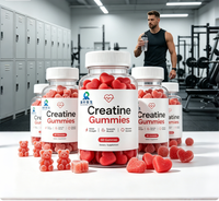Gummies de créatine multi-nutriments RH saveur fruits mélangés – Soutient l'énergie quotidienne à la salle de sport – Supplément sportif pour adultes – Certifié HACCP/GMP – Vente en gros