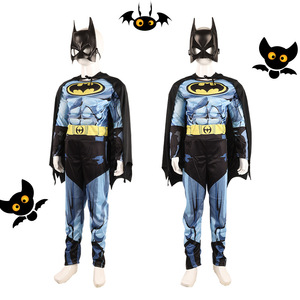 Costume de Spiderman 3D pour enfants XJ avec cape pour Halloween, carnaval, fête d'anniversaire, cosplay - Product Image 2