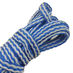 Direct PP Packing Rope Hand Knotted Rope Packing And Tying Plait Hollow Rope