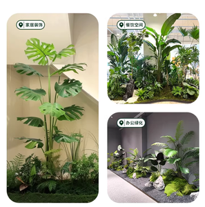 <span class=keywords><strong>Plante</strong></span> artificielle longue en pot pour salon, palmier artificiel, olive, bambou, bananier, plantes artificielles - Product Image 6