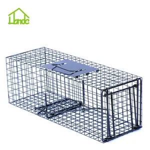 Humane Animal Live Cage Reusable Rat Cage Trap with One Doors for Mice Chipmunks Rodents Control