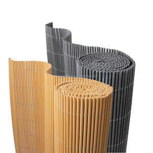 HUGELEAF PVC Artificial Eeed Weatherproof Privacy <b>Fence</b> Screen for Garden Balcony Terrace - Product Image 1
