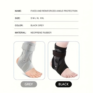 Attelle de cheville à vente chaude avec stabilisateurs, ceinture croisée pour femmes et hommes, enveloppe de cheville, soutien de la cheville contre la fatigue - Product Image 4