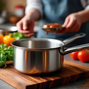 Pentola Chef Classic Straight da 18 cm in acciaio inox per salse e condimenti - Product Image 3