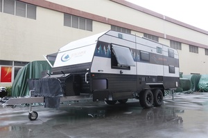 2025 Ecocampor 21ft moderne tout-terrain voyage remorque étanche lit doux extérieur <span class=keywords><strong>cuisine</strong></span> <span class=keywords><strong>caravane</strong></span> pour famille Camping aventures - Product Image 2
