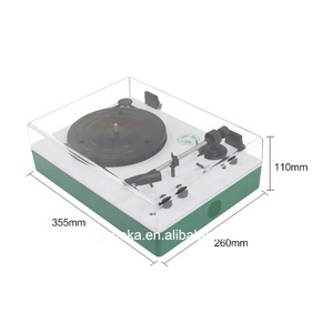 Máy hát đĩa than di động đa chức năng cổ điển, bán chạy, giá xuất xưởng, kiểu vali - Product Image 4
