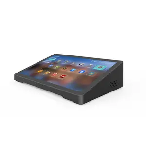 Smart Interactive 10.1 inch Desak Capacitive touch Customer Feedback WiFi RJ45 desktop android tablet