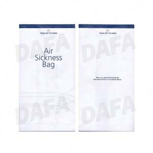 Sac à vomi jetable imperméable pour avion, sac à déchets pour le mal des transports, sac à vomi pour avion - Product Image 2