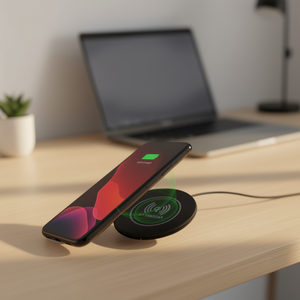 Base de Carga Inalámbrica Hypergear, Estándar Qi, Negra y Blanca, Portátil, para Teléfonos y Dispositivos - Product Image 2