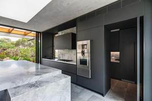 Cbmmmart nhà bếp tủ tường sơn mài tủ đá cẩm thạch đảo đồ nội thất nhà bếp cho biệt thự căn hộ khách sạn - Product Image 3