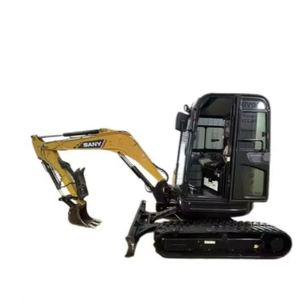 Original Chinese Brand SY35U Hydraulic Diesel Crawler Excavator With Excellent Working Condition Cheap Price <b>for</b> <b>Sale</b> - Product Image 1