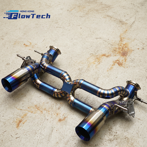 ระบบท่อไอเสียประสิทธิภาพสูงสำหรับมาเซราติ MC20 3.0T ไทเทเนียมแคทแบค - Product Image 6