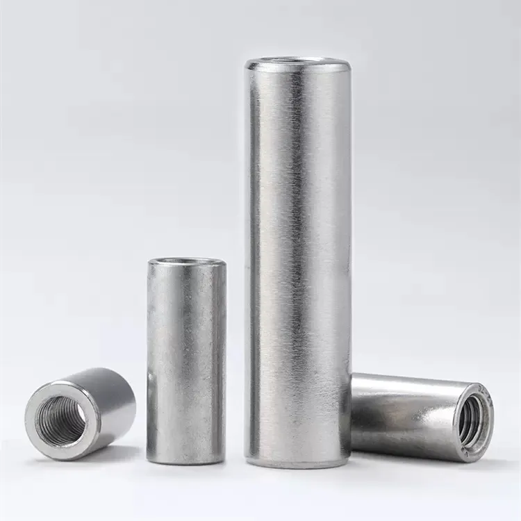 304 Stainless Steel M3 M4 M5 M6 M8 M10 M12 M14 M16 M20 Column Round Double End Female Threaded Coupling Sleeve Bar Spacer Stud