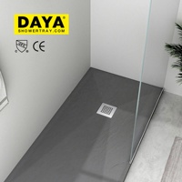 Receveur de douche européen moderne en marbre