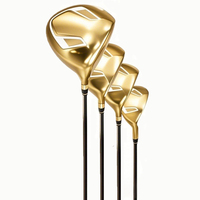 Ensemble de clubs de Golf forgés personnalisés de haute qualité complet gaucher fraisé Graphite et arbre en acier tête de putter universelle fers de Golf hommes