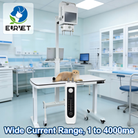 Système de radiographie numérique mobile EURVET pour usage vétérinaire, 40 à 125 kV, contrôle par écran tactile 1 kV