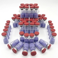 Poudre lyophilisée de GHK-CU de qualité supérieure, matière première cosmétique, pureté 99%, fabriquée en usine dans le Guangdong