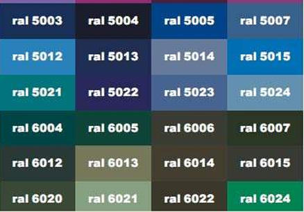 N'importe quelle couleur RAL