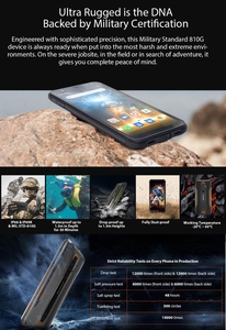 Blackview <strong>BV6300</strong> <strong>Pro</strong> Waterproof Rugged Mobile Phone 6GB+128GB 4380mAh Battery 5.7" Android 10.0 P70 Octa Core OTG NFC - Product Image 4