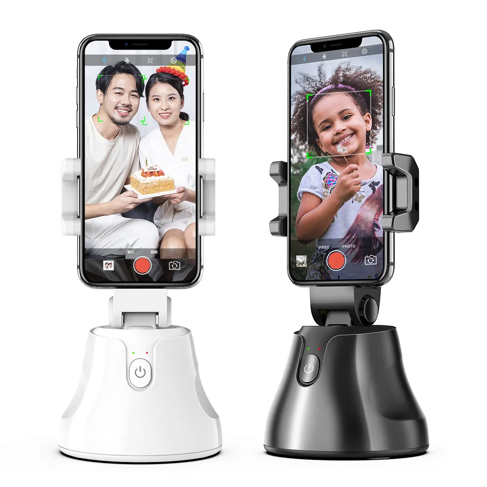 The New Portable 360 Rotation Smart Phone Holder Gimbal BT 360 Auto Rotate Smart Face Tracking Phone Holder