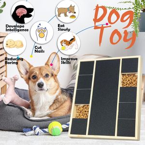 Papan goresan kuku anjing bantalan gores untuk kuku bebas stres persegi untuk kotak perawatan kuku anjing - Product Image 2