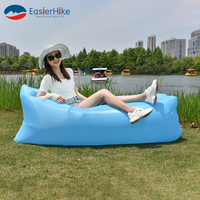 Chaise longue gonflable imperméable de canapé d'air de conception moderne de haute qualité pliable pour l'usage d'intérieur et extérieur pour le Champing de plage