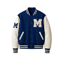 Blouson de baseball universitaire New York en gros, avec broderie personnalisée de lettres et logo frontal, pour équipes, écoles, clubs, fabricant en gros, pour hommes